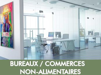 Bureaux et commerces non alimentaires